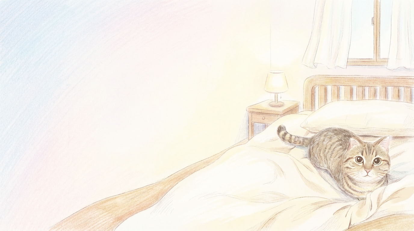 飼い猫くまちゃんのイラスト